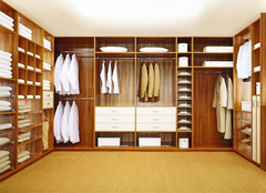 Распределение внутреннего пространства в шкафах-купе и гардеробных комнатах